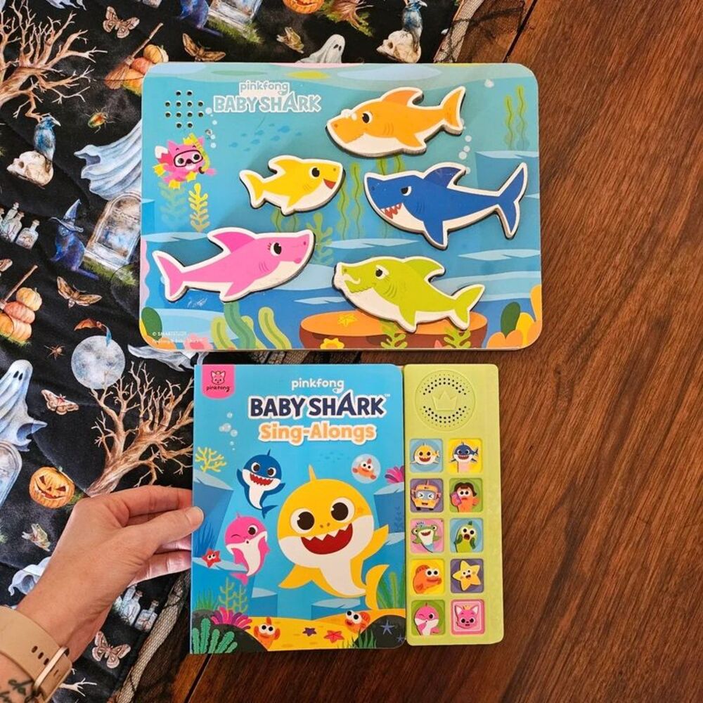 Baby Shark Song Book and Song Puzzle Bundle